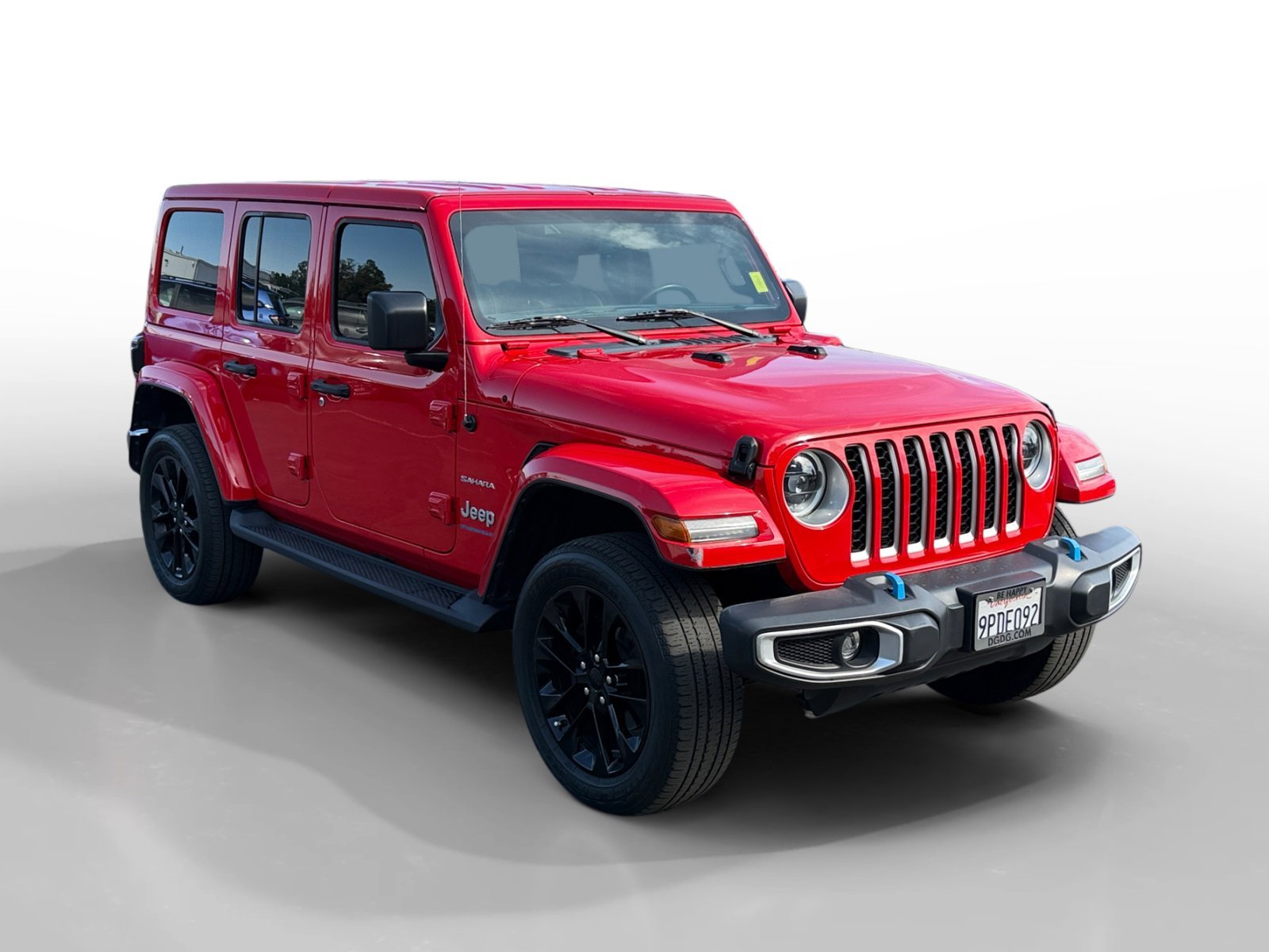 Used 2023 Firecracker Red Clearcoat Jeep Sahara 4xe image 7