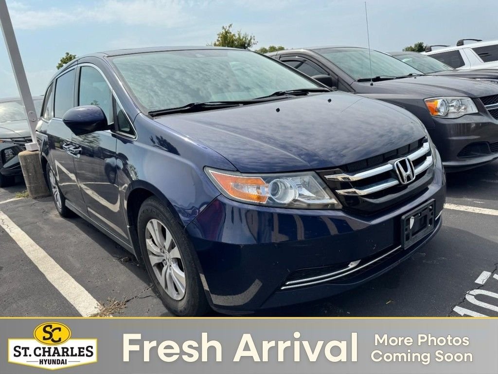 Used 2016 Blue Honda EX-L image 1