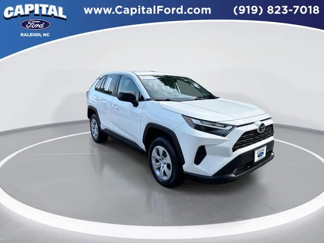 Used 2025 White Toyota LE image 2