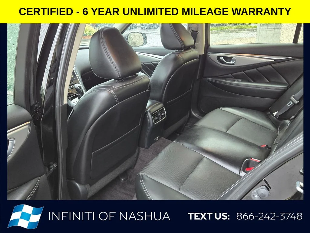 Certified Used 2023 Black INFINITI LUXE image 20