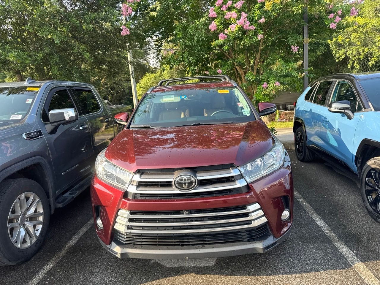 Used 2018 Red Toyota Limited Platinum image 2