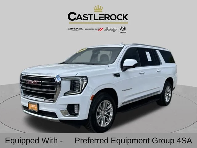Certified Used 2021 White GMC SLT image 1