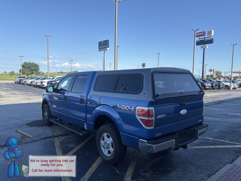 Used 2011 Blue Flame Metallic Ford XLT image 3