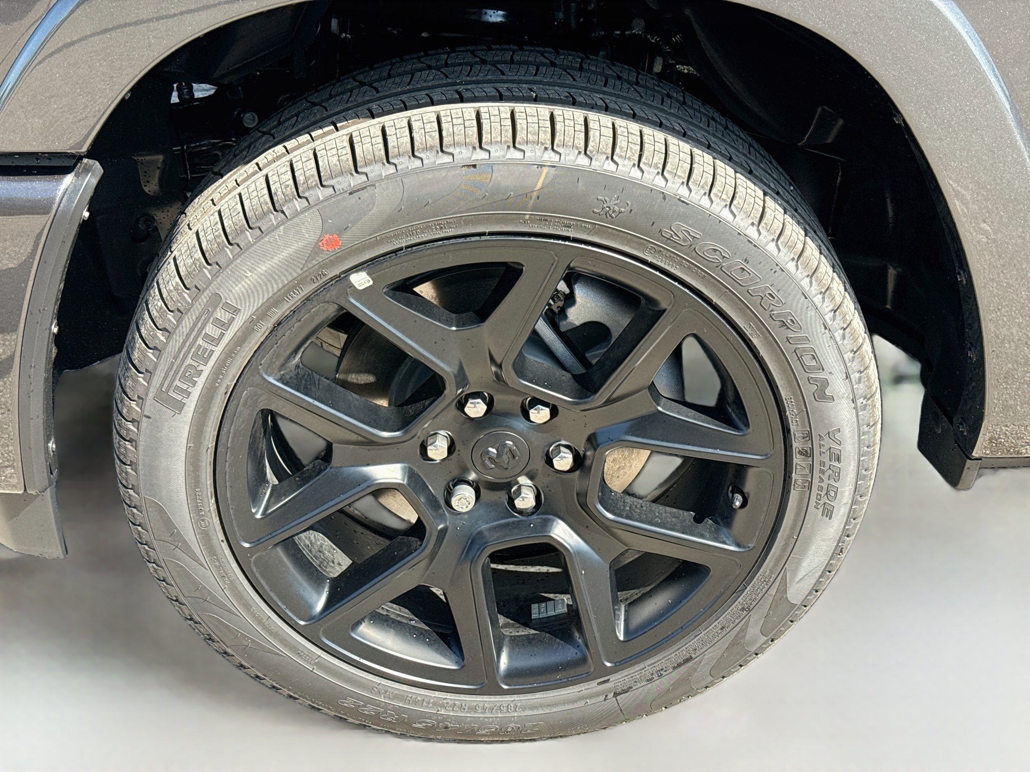 New 2027 Granite Crystal Metallic Clear-Coat Exterior Paint RAM Laramie image 9
