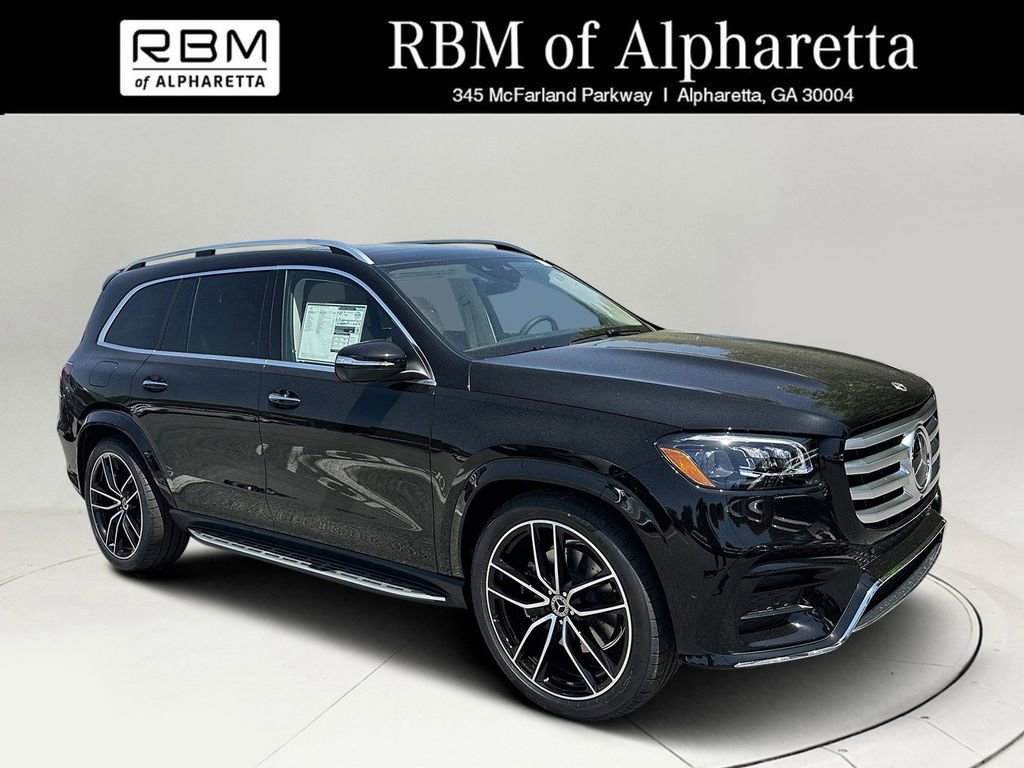 New 2026 Obsidian Black Metallic Mercedes-Benz GLS 450 image 1