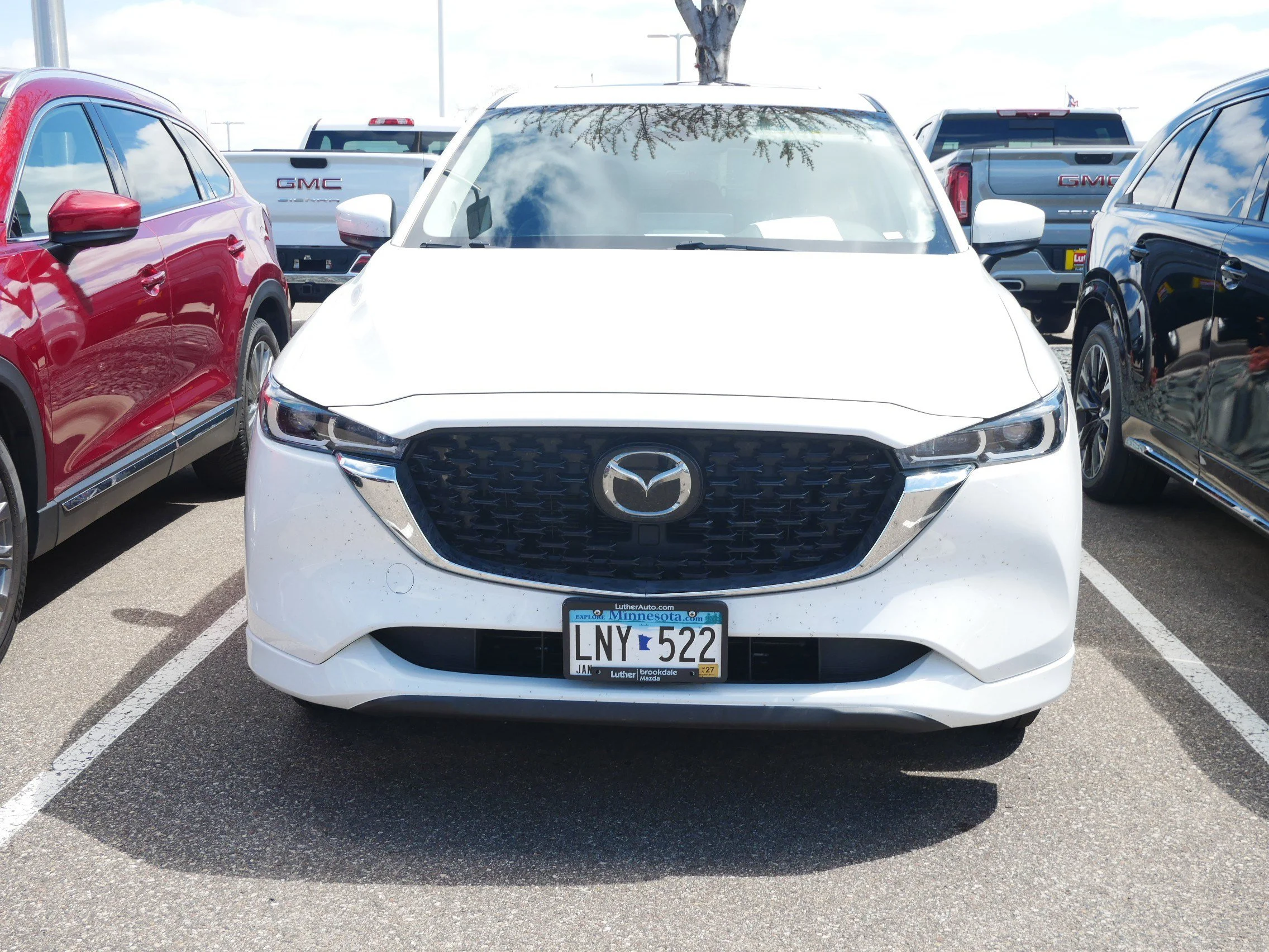 Certified 2024 Mazda CX-5 S Preferred package with VIN JM3KFBCL6R0434811 for sale in Brooklyn Center, Minnesota