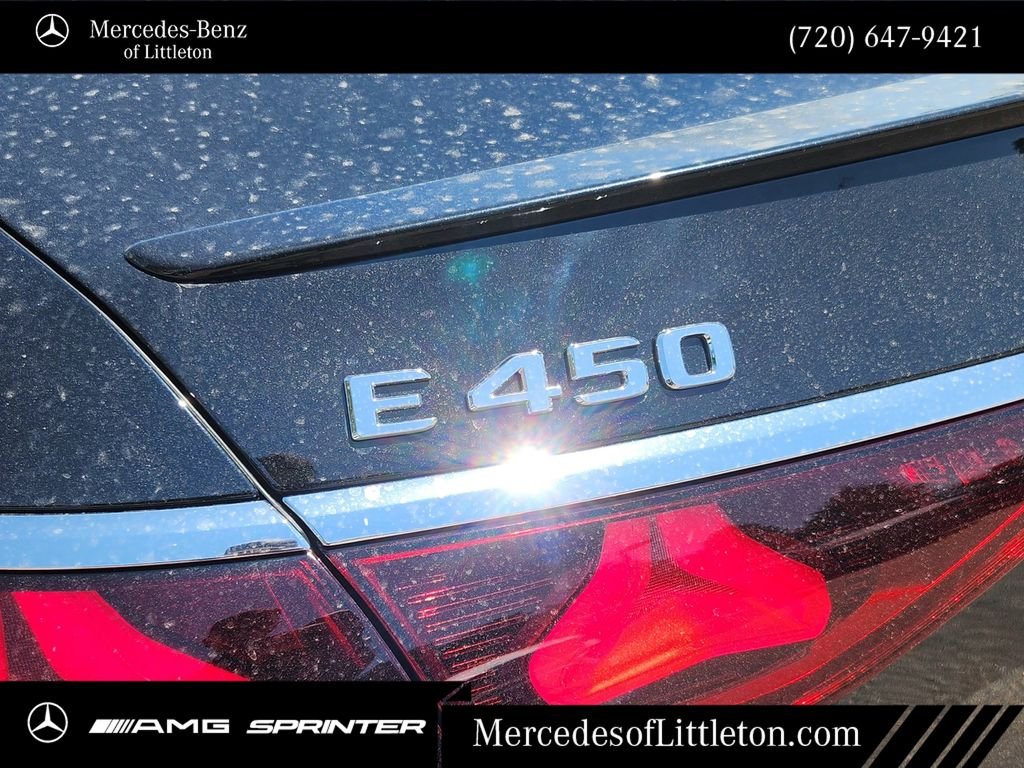 New 2026 Obsidian Black Metallic Mercedes-Benz E 450 image 11