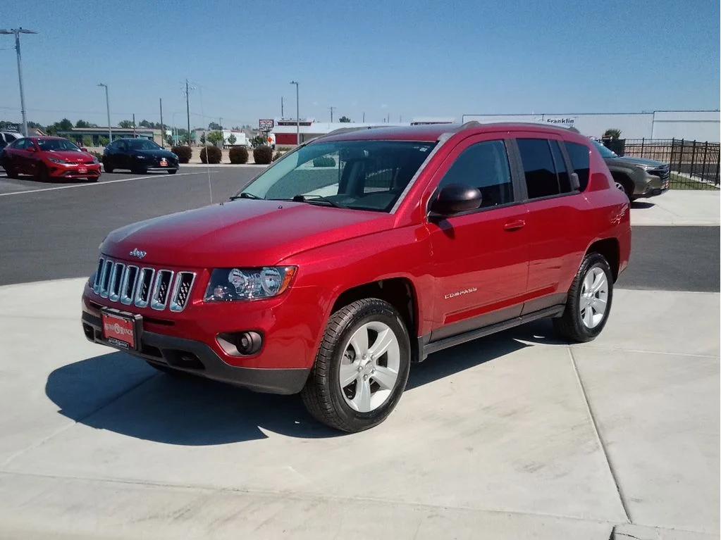 Used 2016 Deep Cherry Red Crystal Pearlcoat Jeep Sport image 7