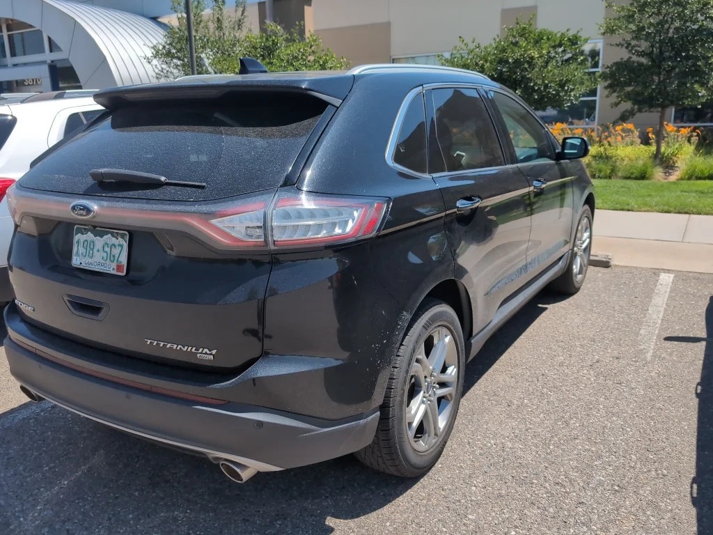 Used 2016 Shadow Black Ford Titanium image 3