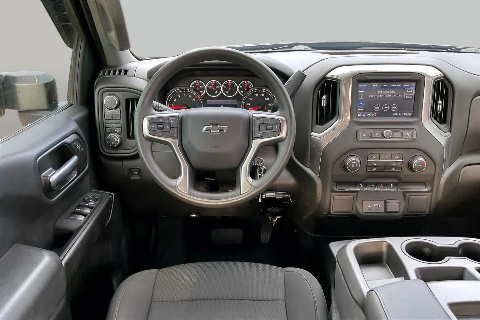 Used 2021 Northsky Blue Metallic Chevrolet Custom Trail Boss image 5