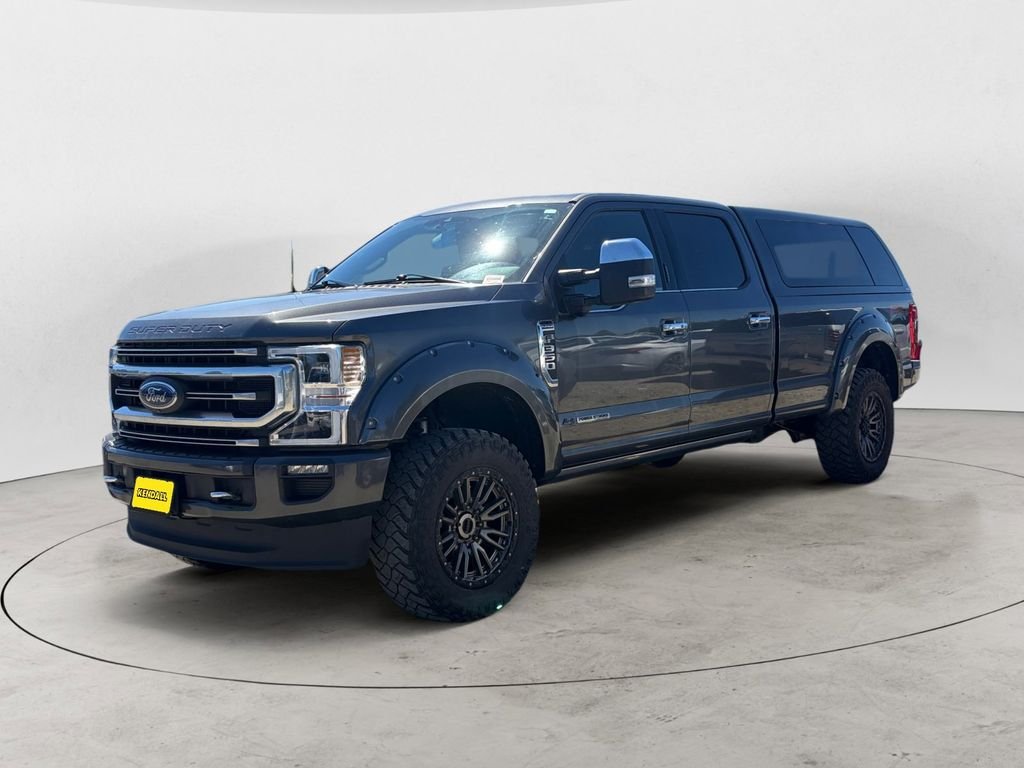 Used 2020 Gray Ford Platinum image 1