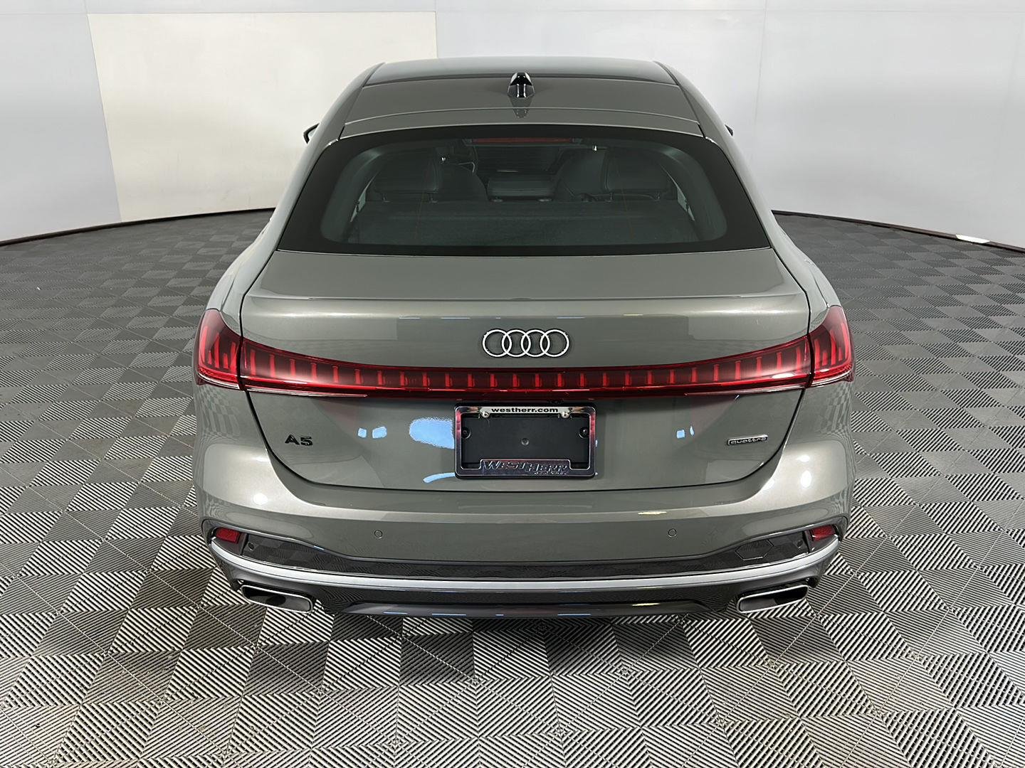 Used 2025 Chronos Gray Metallic Audi Premium image 9