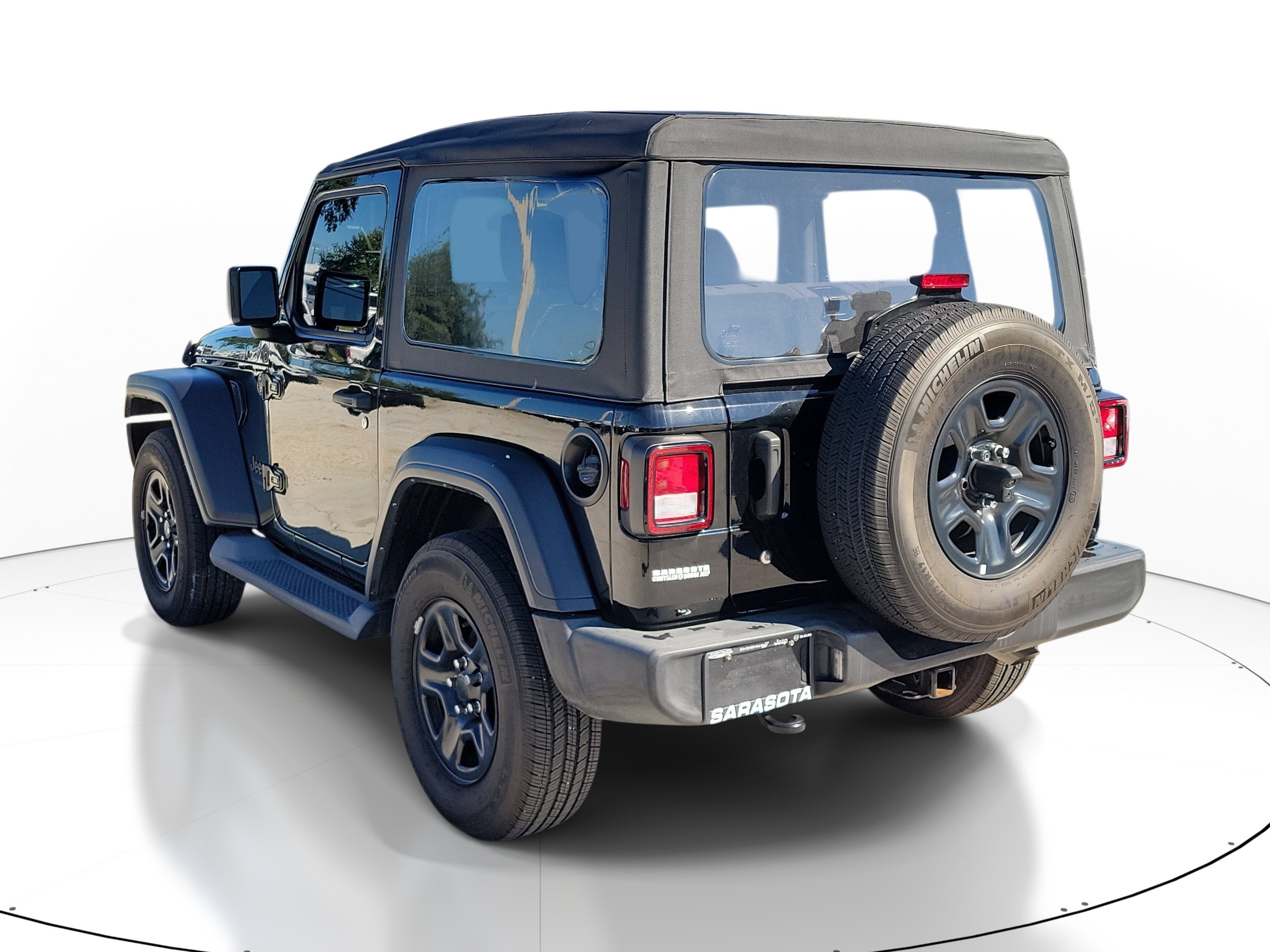 Used 2023 Black Clearcoat Jeep Sport image 4