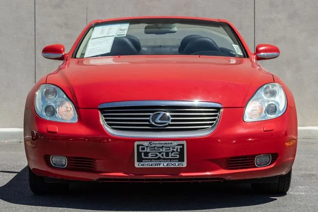 Used 2002 Lexus SC 430 with VIN JTHFN48YX20014521 for sale in Cathedral City, CA