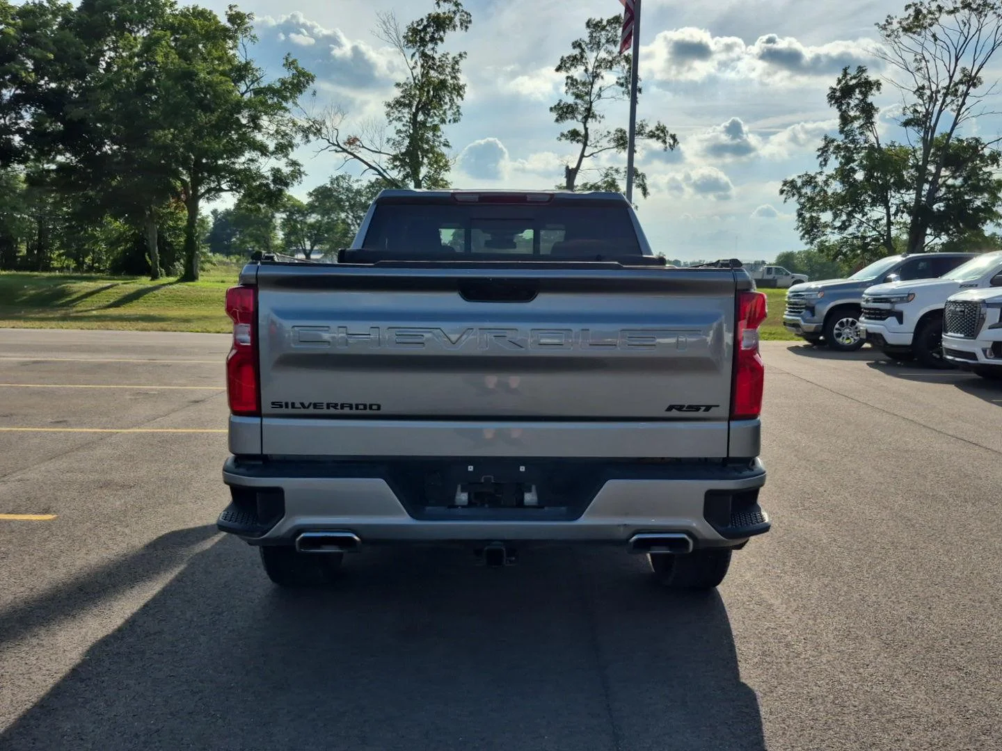 Used 2024 Sterling Grey Metallic Chevrolet RST image 8
