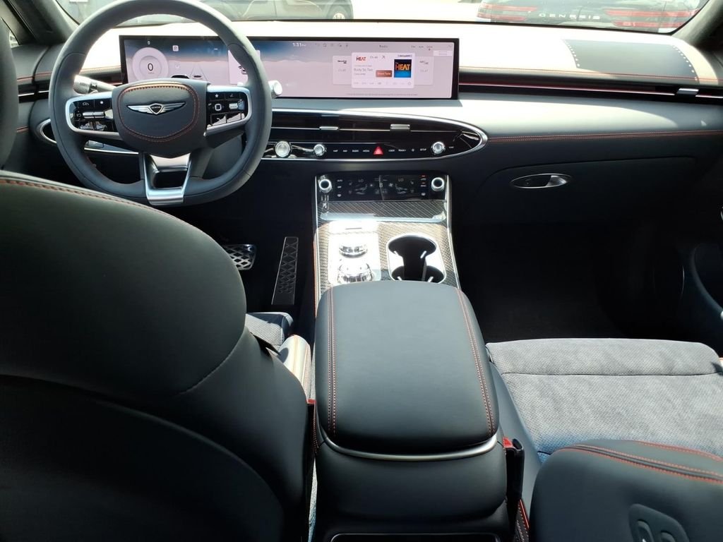 New 2027 White Genesis 3.5T Prestige Graphite image 11