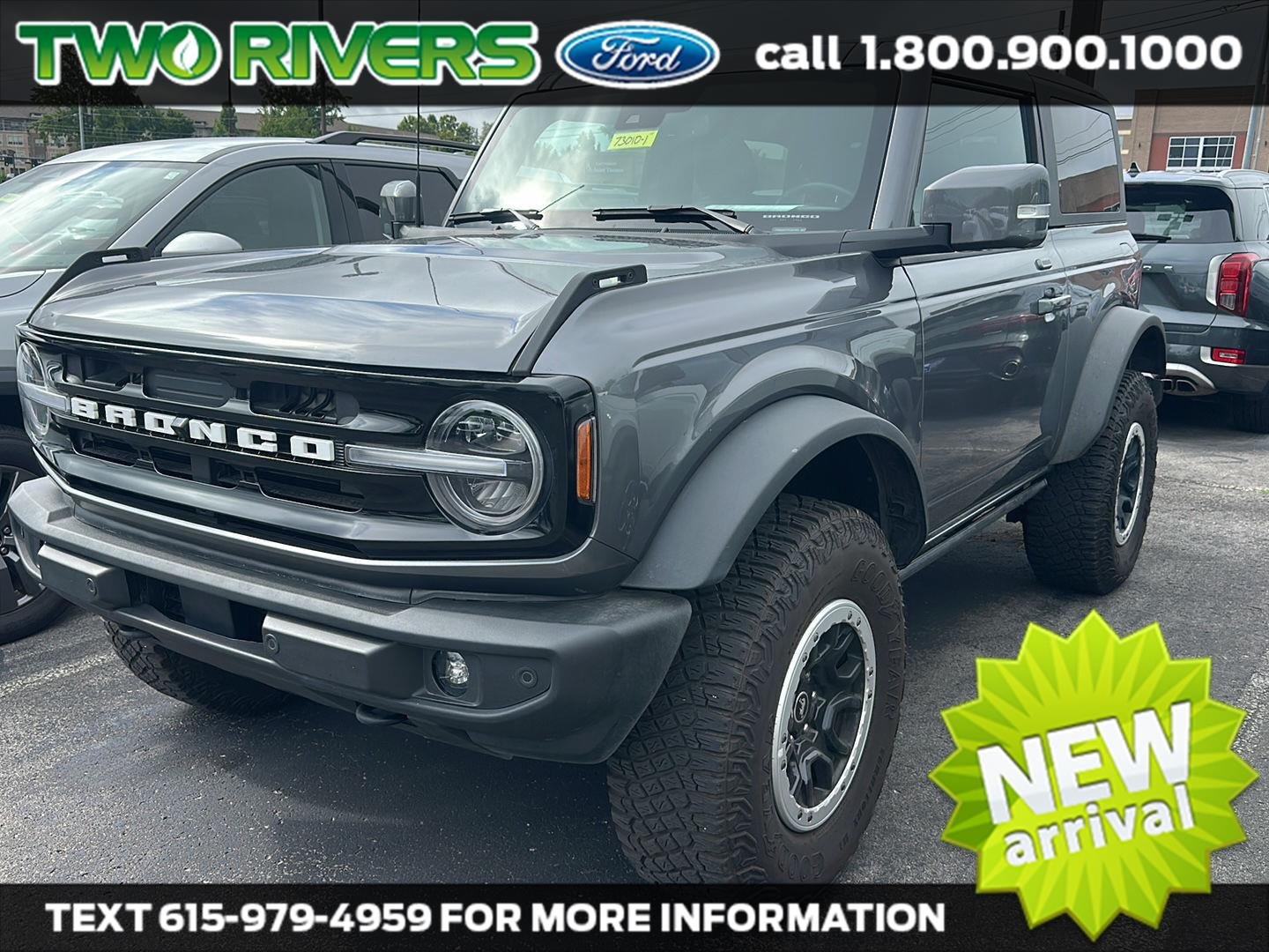 Used 2023 Carbonized Gray Ford Outer Banks Advanced image 1