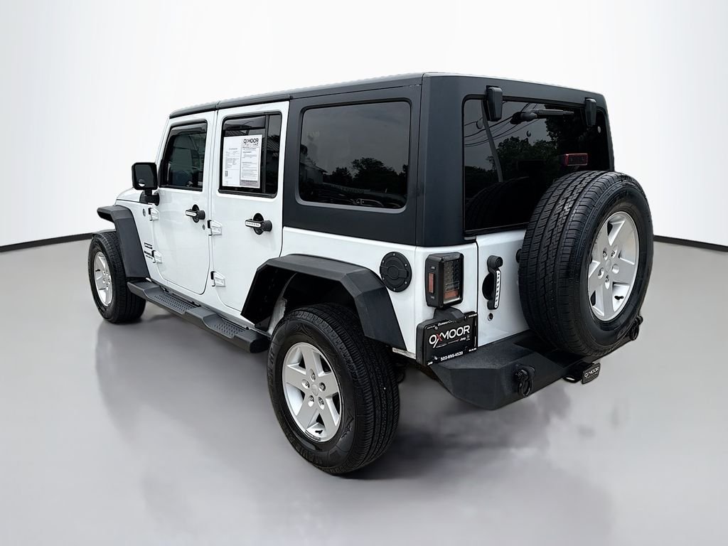 Used 2017 Bright White Clearcoat Jeep Sport image 5