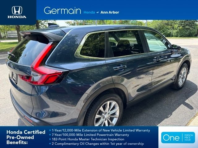 Certified Used 2024 Canyon River Blue Metallic Honda 1.5T AWD EX-L image 8