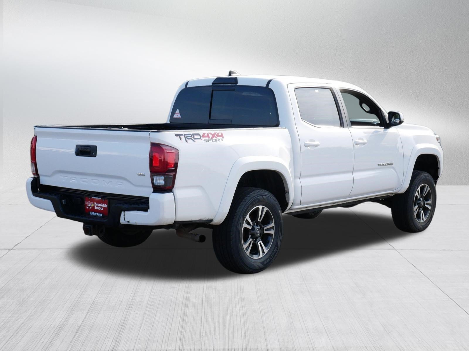 Certified Used 2019 Super White Toyota TRD Sport image 7