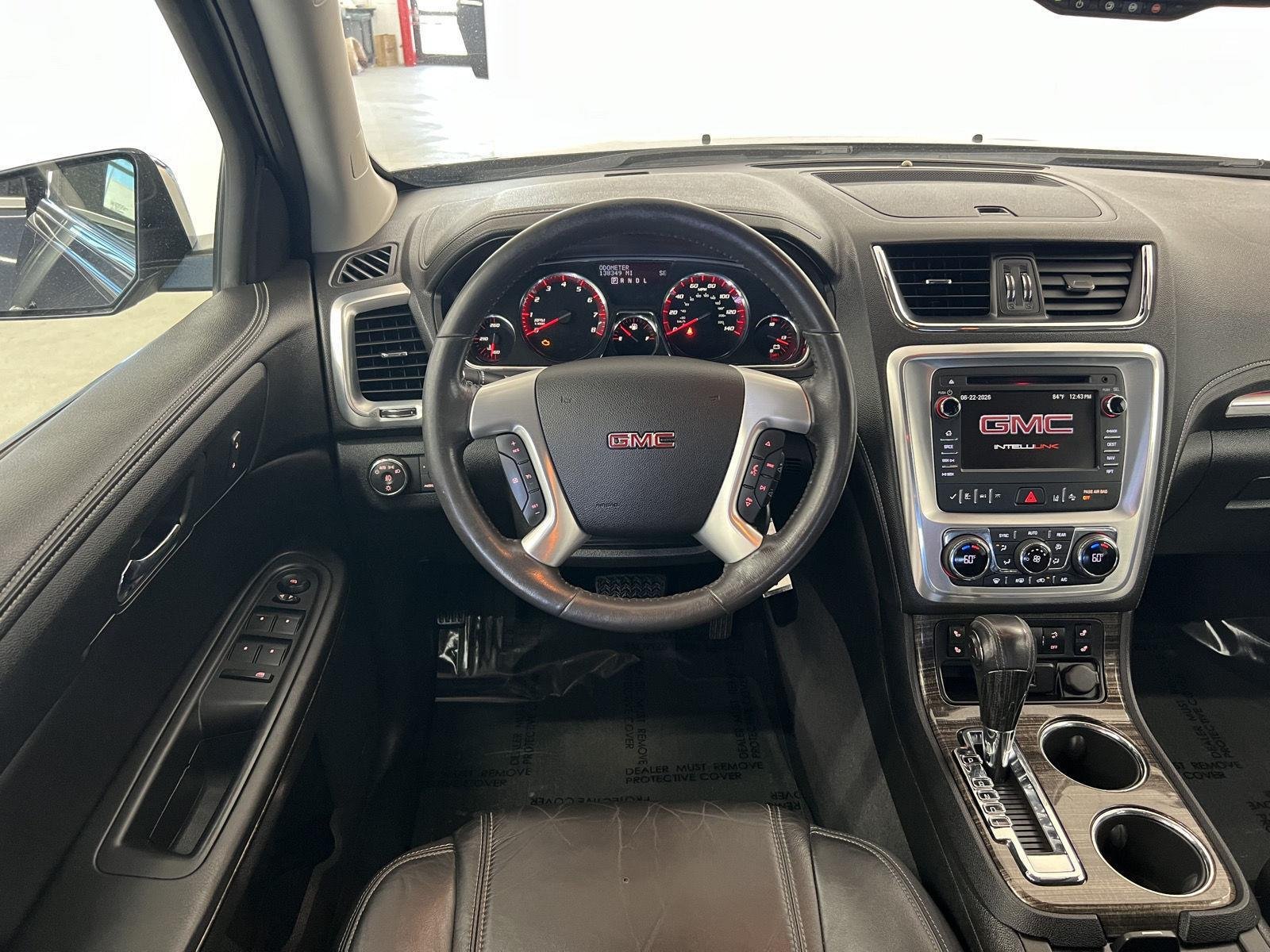 Used 2015 Dark Sapphire Blue Metallic GMC SLT image 28