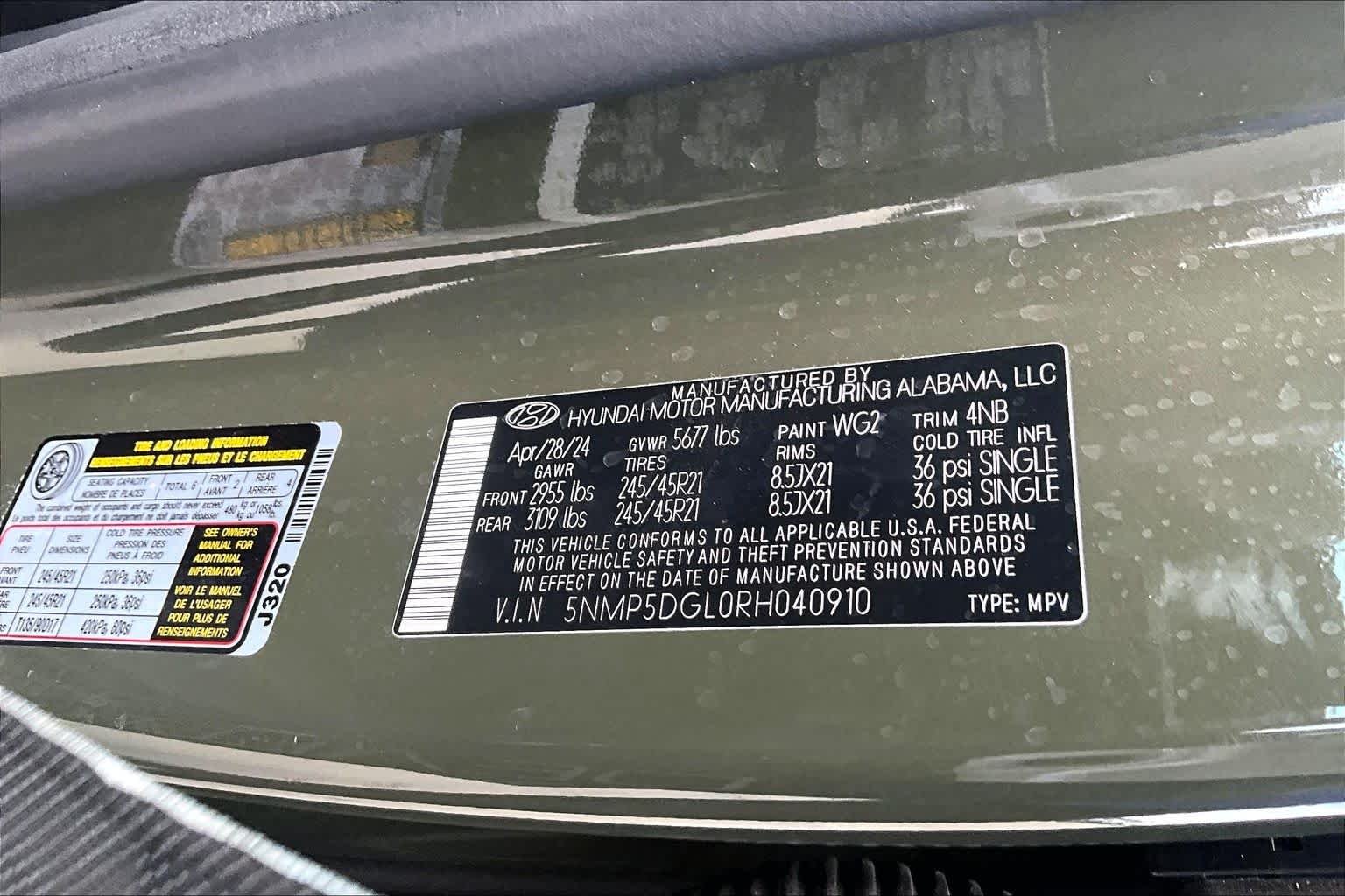 Used 2024 Rockwood Green Hyundai Calligraphy image 32