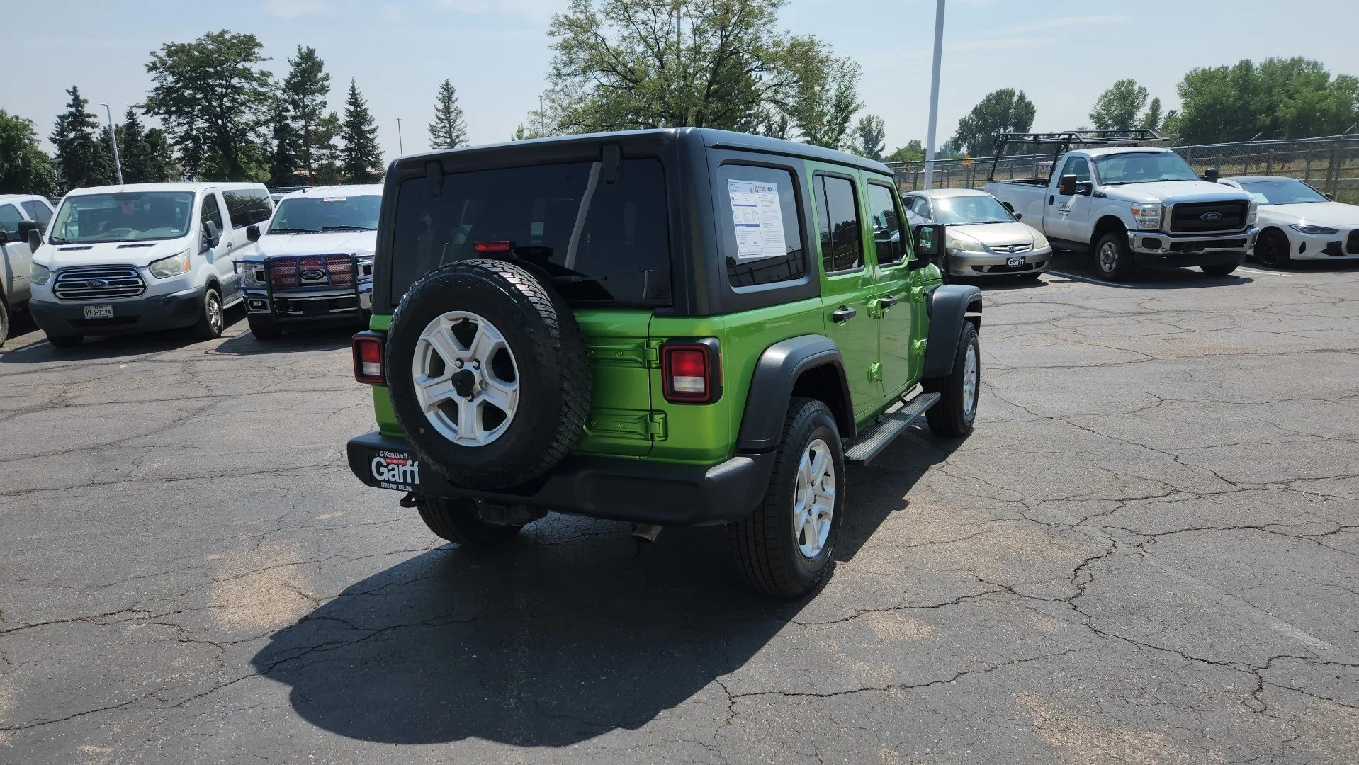 Certified Used 2018 Mojito! Clearcoat Jeep Sport S image 7