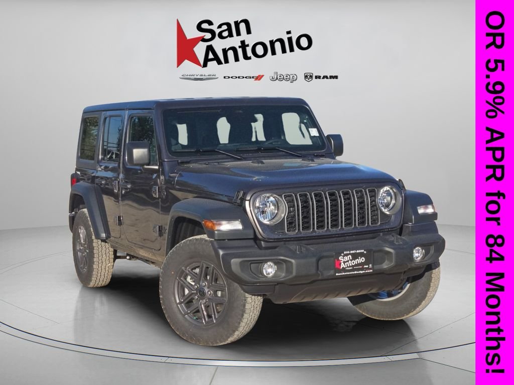 New 2026 Granite Crystal Metallic Clear-Coat Exterior Paint Jeep Sport S image 1