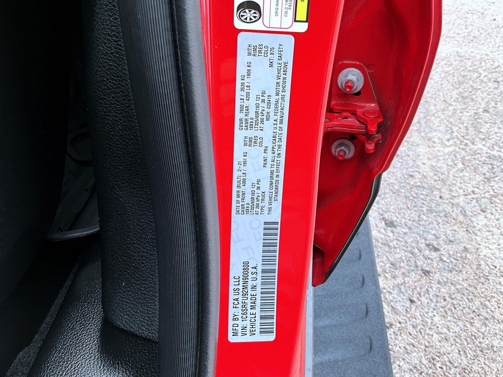 Used 2021 Red Ram TRX image 25