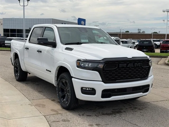 New 2026 Bright White Clear-Coat Exterior Paint RAM Big Horn image 3