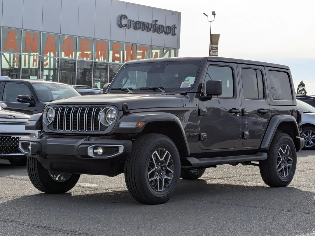 New 2026 Grey Jeep Sahara - - 4x4 - McKinley Leather - Body-Color Top - Alpine Audio - Technology Group & More! image 4