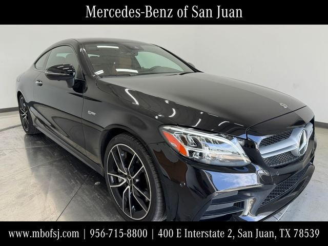 Certified Used 2021 Obsidian Black Metallic Mercedes-Benz C 43 AMG® image 1