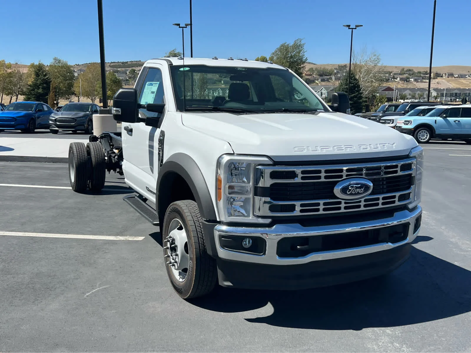 New 2026 Oxford White Ford F-550® XL image 9