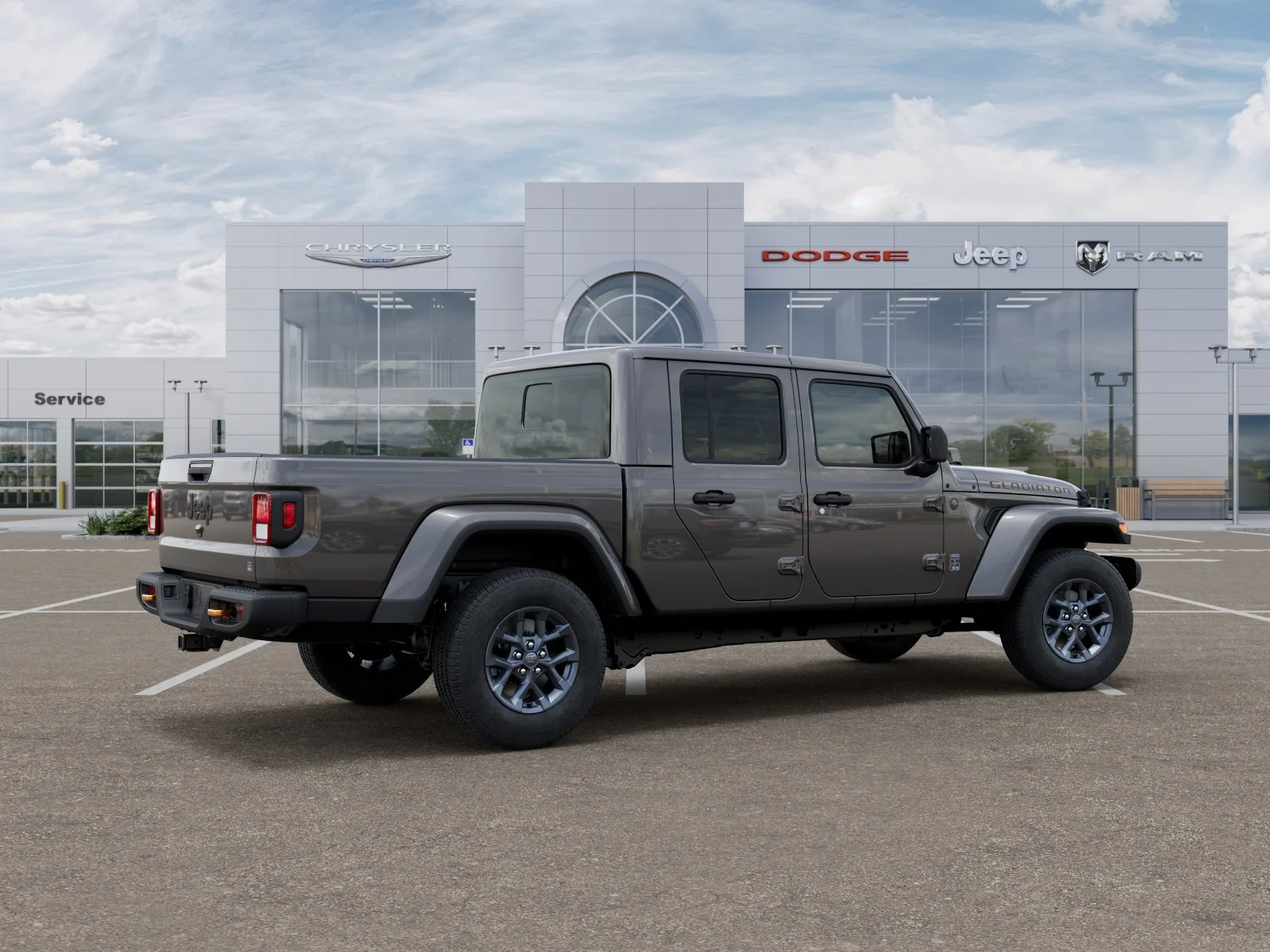 New 2026 Granite Crystal Metallic Clear-Coat Exterior Paint Jeep 85th Anniversary Edition image 34