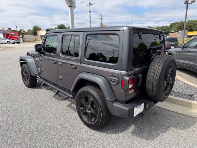 Certified Used 2020 Granite Crystal Clearcoat Metallic Jeep Unlimited Sport S image 6