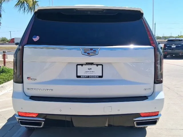 Used 2023 Crystal White Tricoat Cadillac Premium Luxury image 5