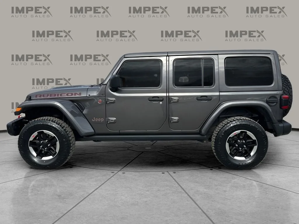 Used 2020 Gray Jeep Unlimited Rubicon image 2