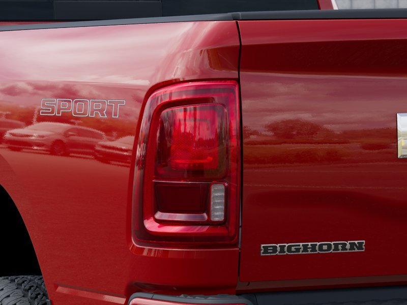 New 2027 Flame Red Clear-Coat Exterior Paint RAM BIG HORN image 5