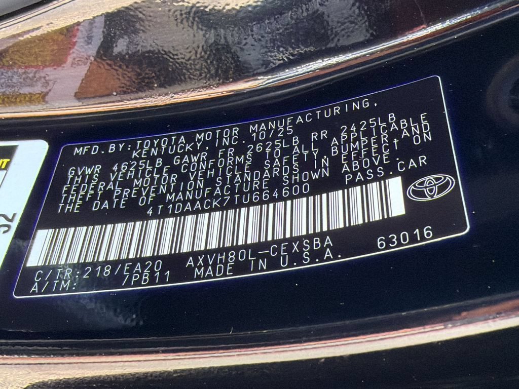 Used 2026 Black Toyota SE image 39