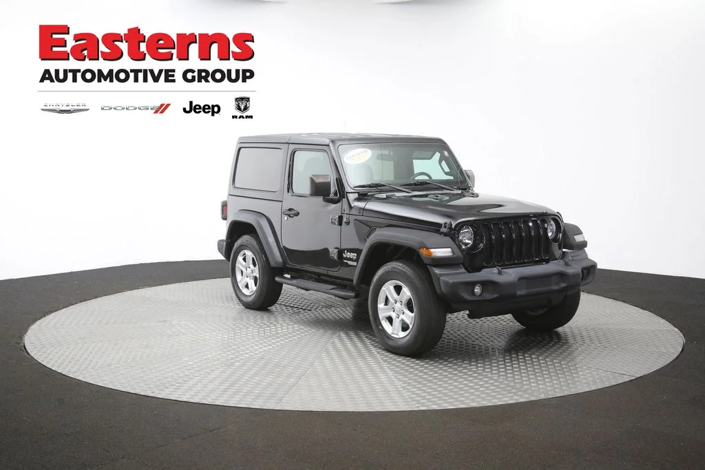 Certified Used 2020 Black Jeep Sport S image 57