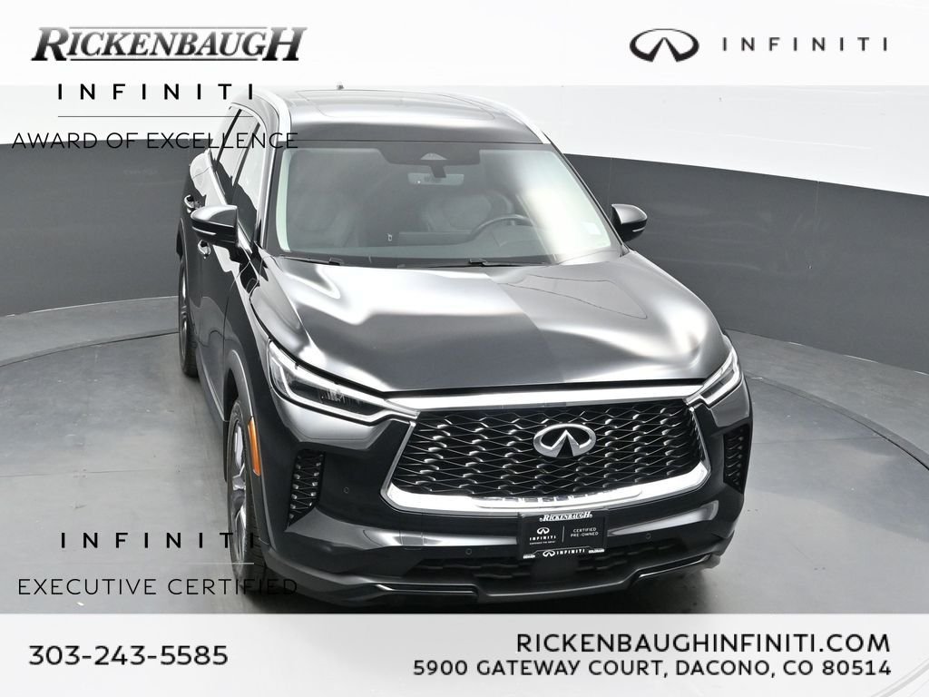 Certified Used 2023 Black INFINITI LUXE image 30