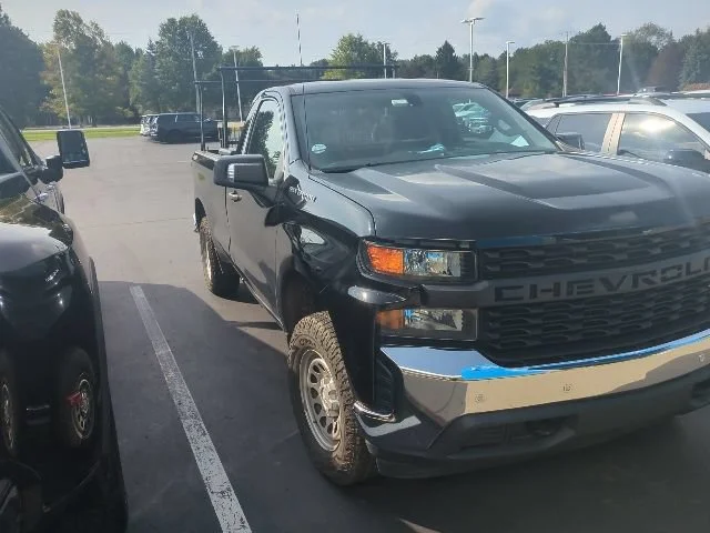 Used 2020 BLACK Chevrolet Work Truck image 4