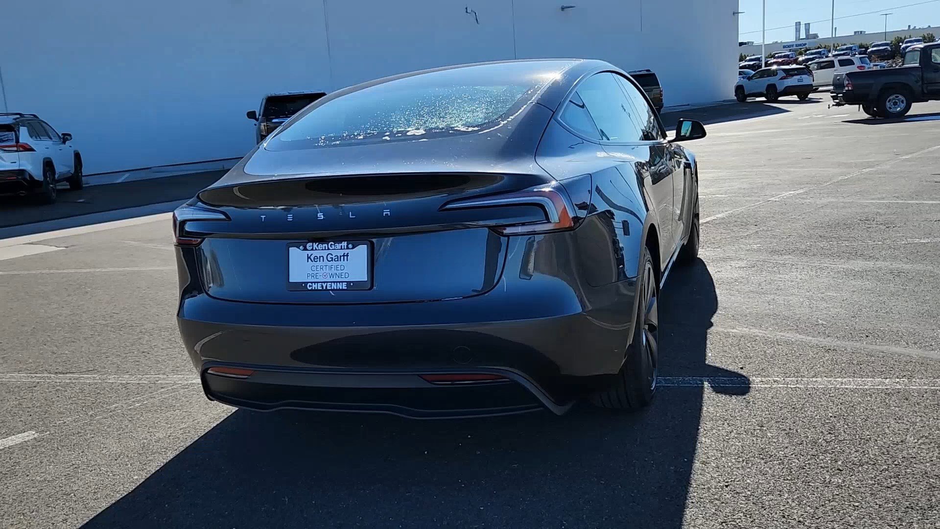 Used 2025 Tesla Model 3 Long Range with VIN 5YJ3E1EA4SF984473 for sale in Cheyenne, WY