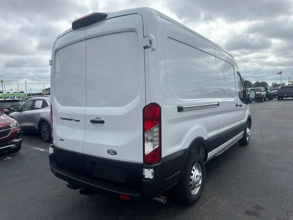 New 2026 Oxford White Ford Cargo Van image 3