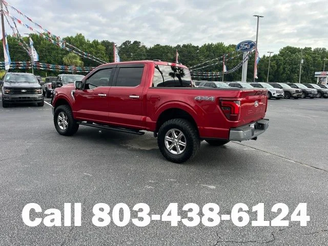 Used 2025 Rapid Red Metallic Tinted Clearcoat Ford Lariat image 36