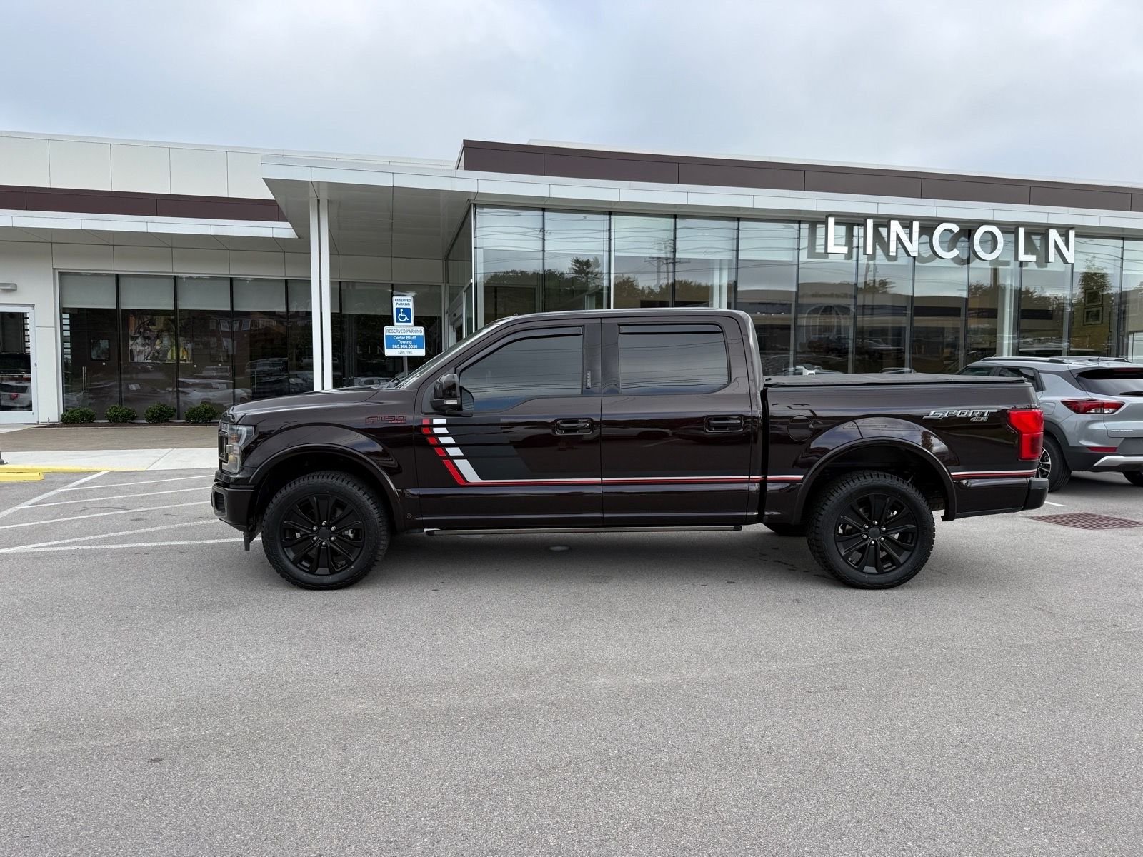 Used 2020 Magma Red Ford Lariat image 2