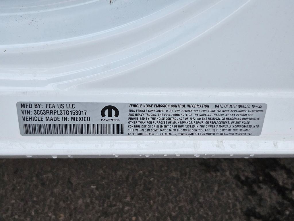 New 2026 Bright White Clear-Coat Exterior Paint RAM Limited image 41