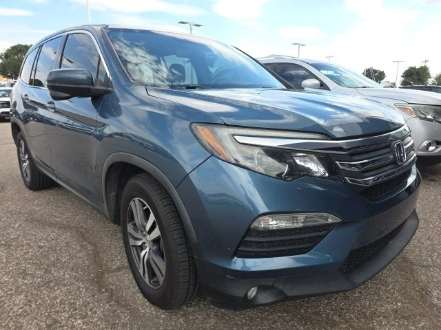 Used 2018 Blue Honda EX-L image 1