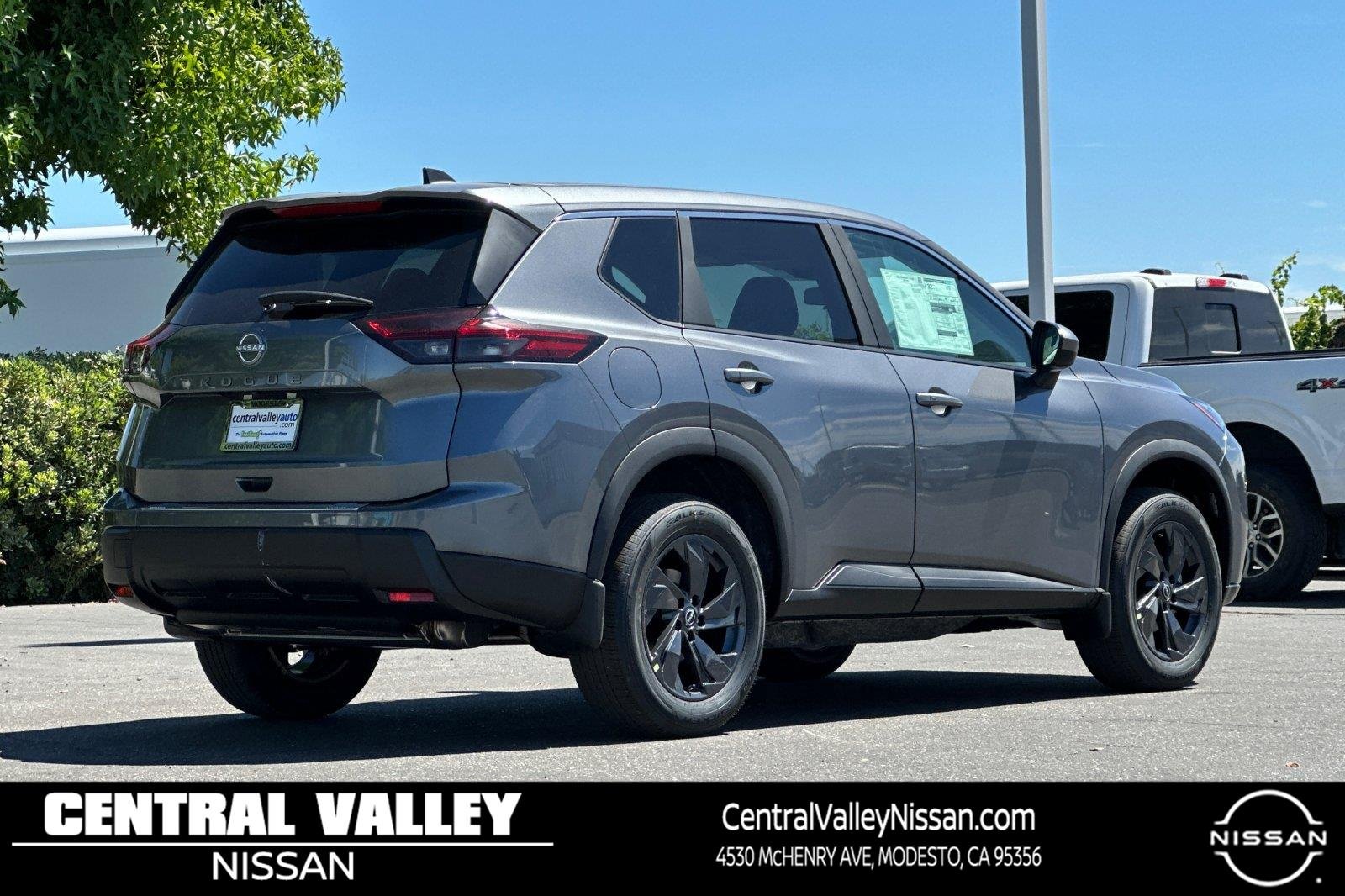 New 2026 Gun Metallic Nissan SV image 4