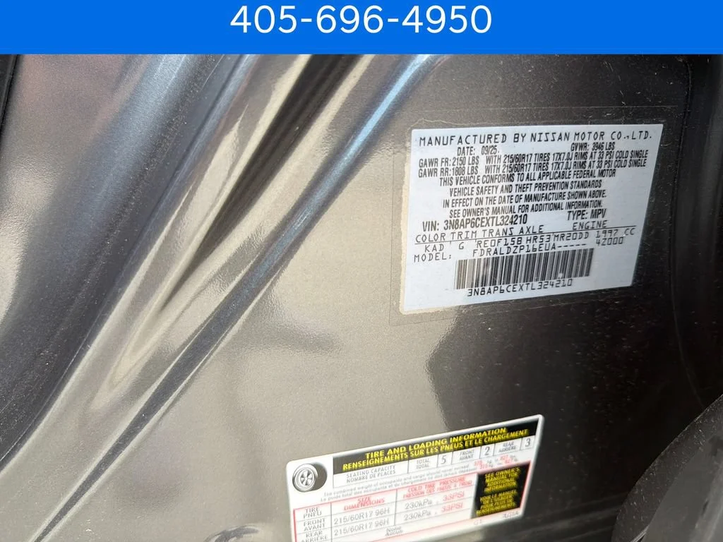 Pre-Owned 2026 Nissan Kicks SV